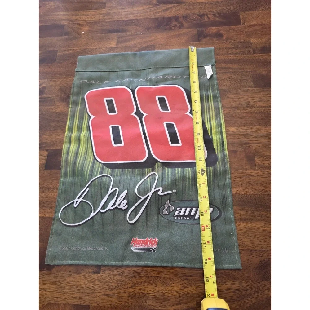 Dale Earnhardt Jr. #88 NASCAR Canvas Banner Flag Wall Art Man Cave‎ 2007 Sku 6
